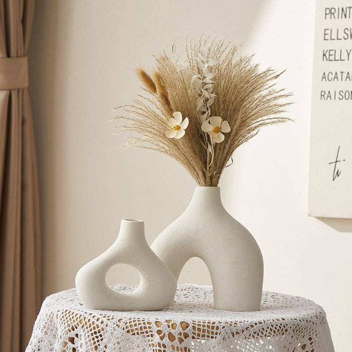 Hollow Ceramic Vase Small