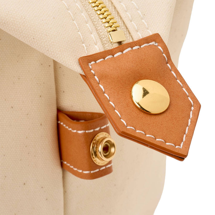 "Margo" Natural Mahjong Tote - Natural
