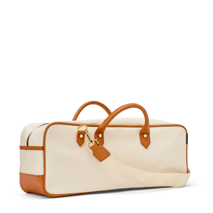 "Margo" Natural Mahjong Tote - Natural