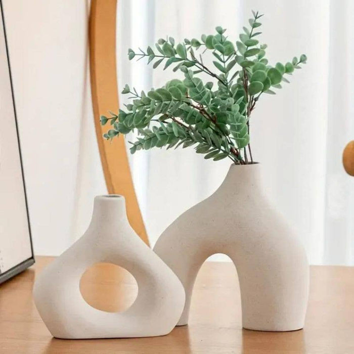 Hollow Ceramic Vase Small