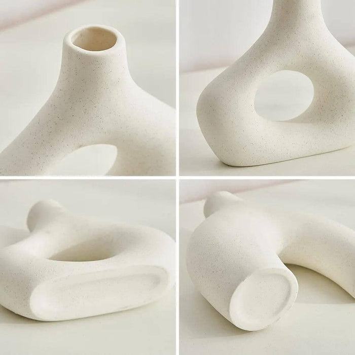 Hollow Ceramic Vase Small