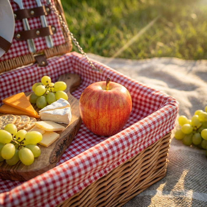 Artificial Red Apple Décor