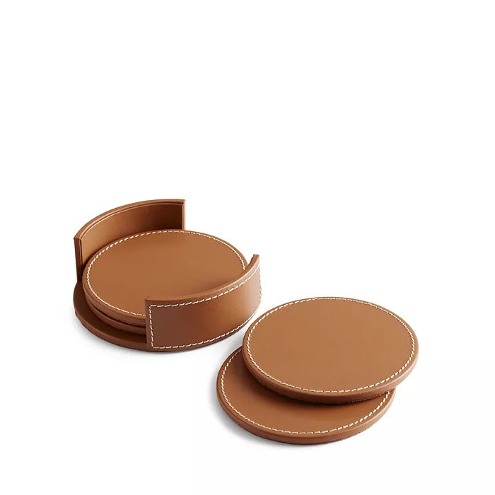 RL Leather Wyatt Coasters (Set of 4)