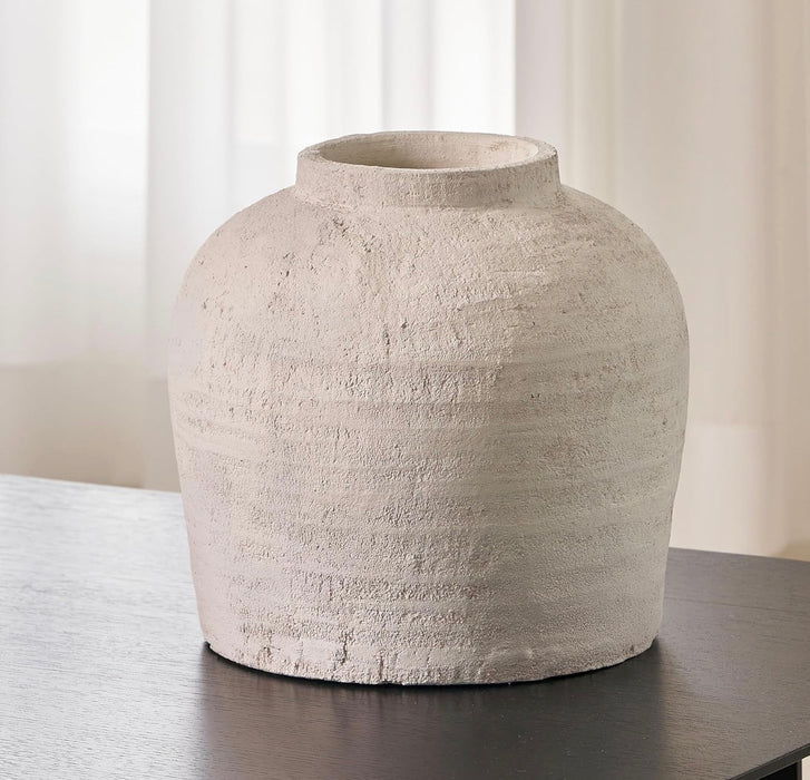 Beige Ceramic Vase