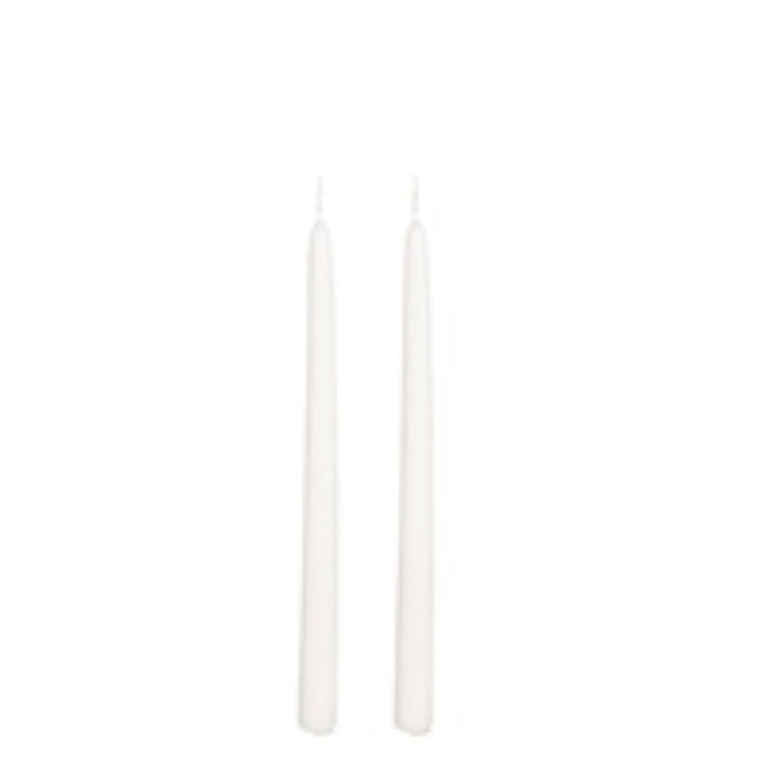 Set of 2 Cream Taper Candle