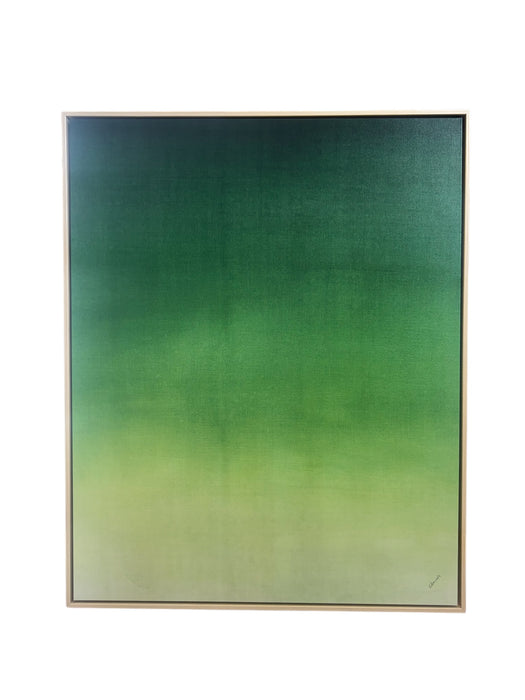 Green Ombre Wall Art