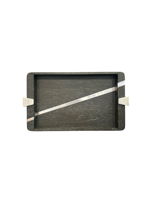 Ebony Rubbed Decorative Tray