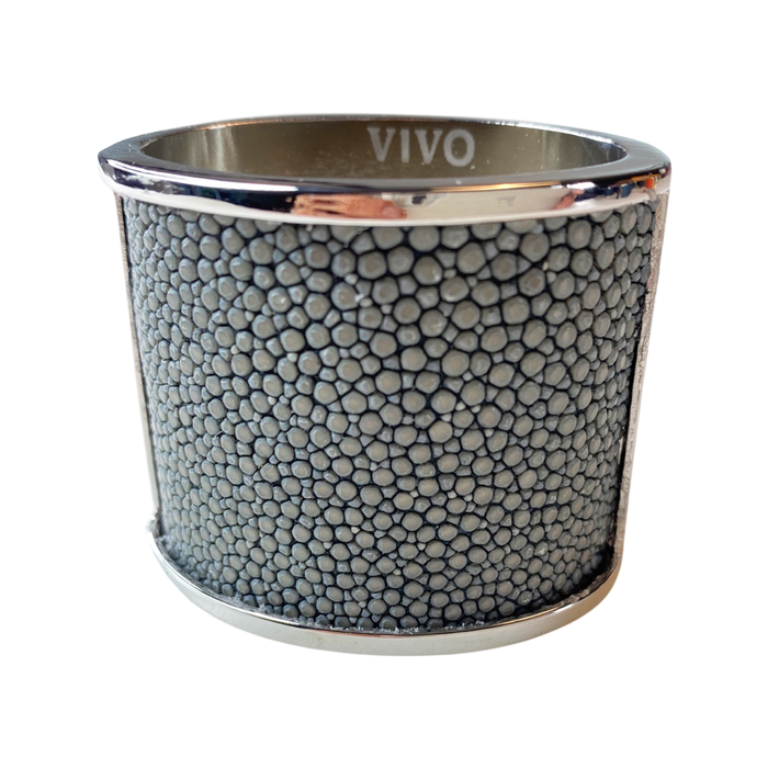 Fog 100% Natural Stingray Shagreen Napkin Ring