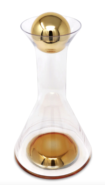 Brass Ball Decanter