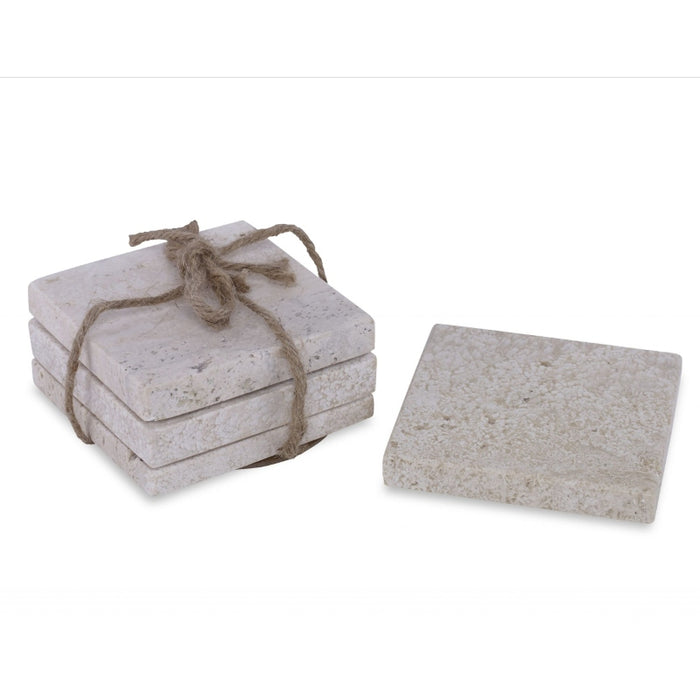 Travertine Coasters