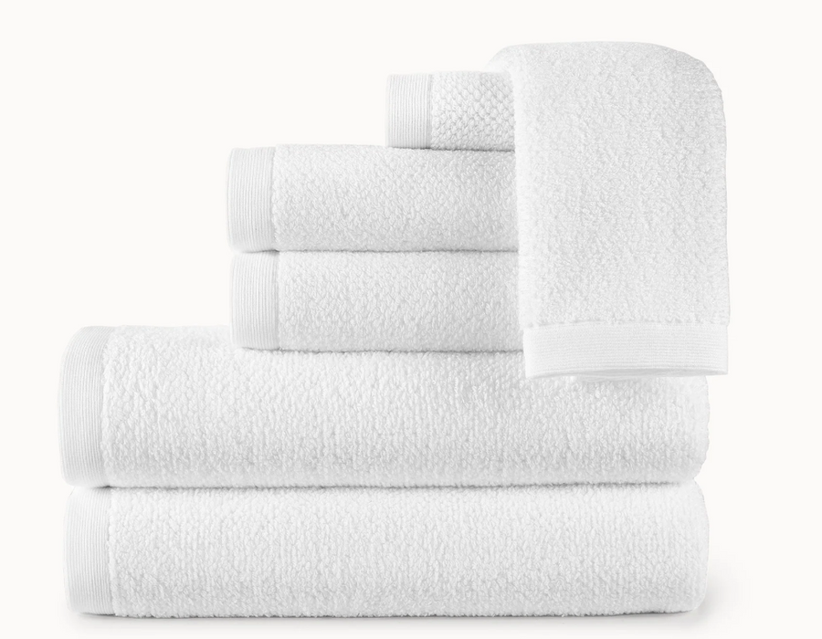 Jubilee Hand Towel - White