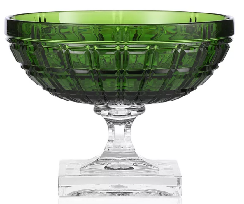 Winston Acrylic Footed Coupe - Green