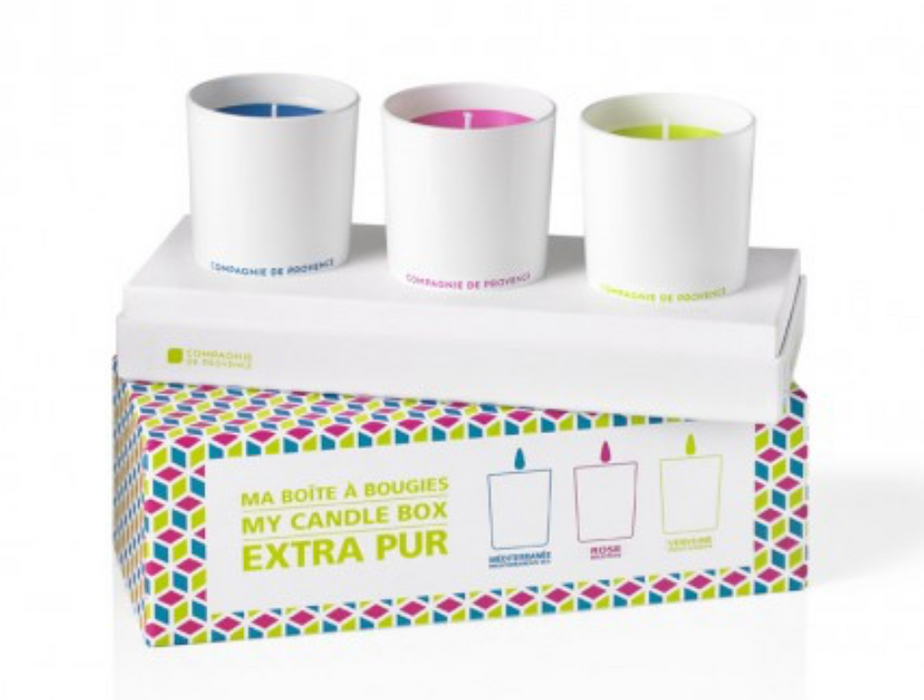 My Candle Box Extra Pur Set of 3