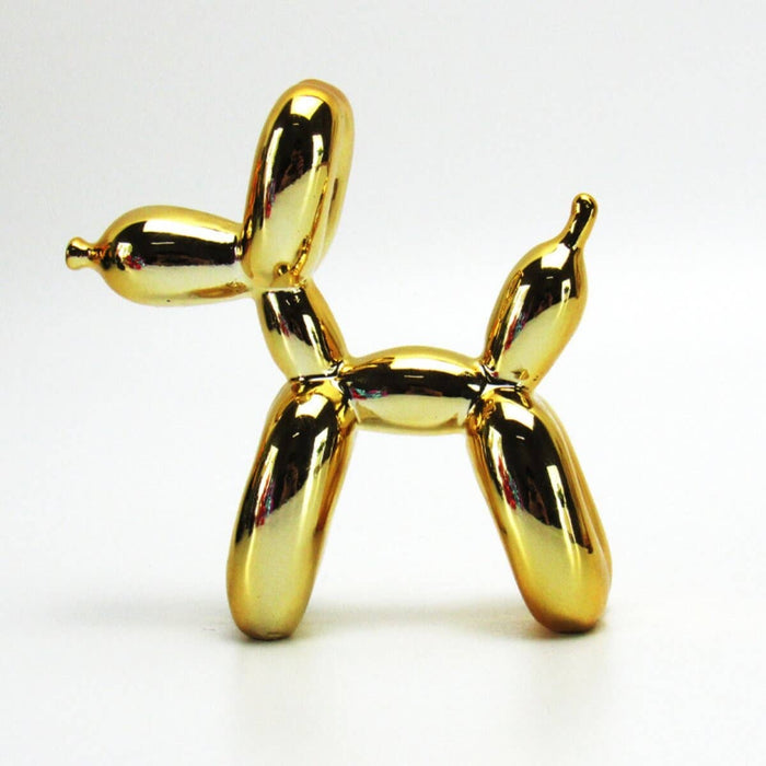Balloon Dog Figurine - Gold