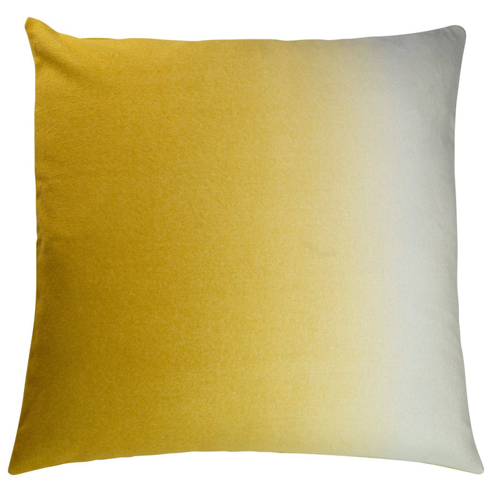 Dip-Dyed Pillow Square - Goldenrod