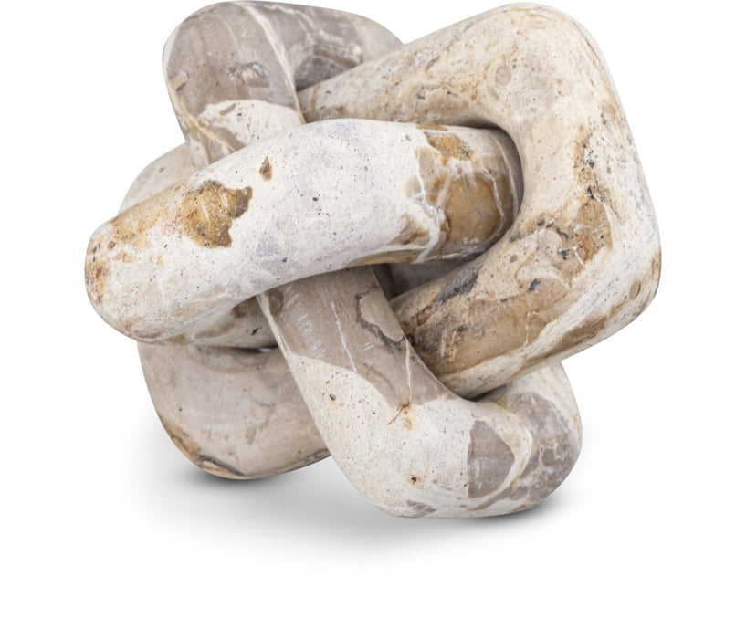 Beige Marble Decorative Knot