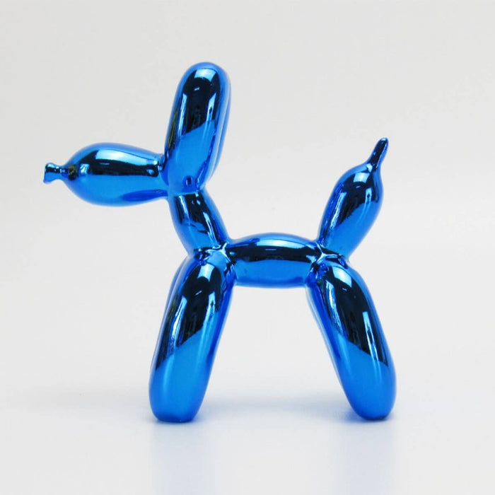 Balloon Dog Figurine - Blue