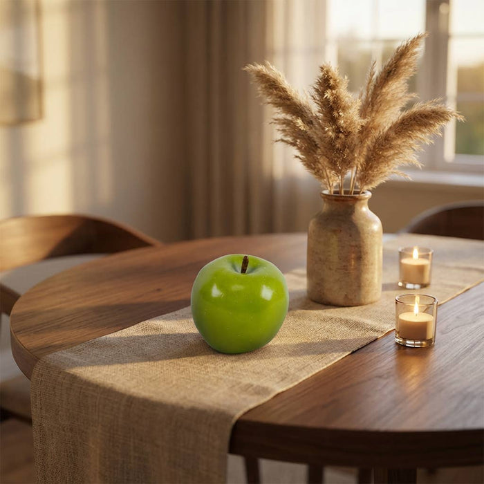 Artificial Green Apple Décor