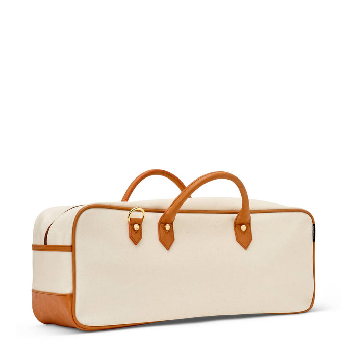 "Margo" Natural Mahjong Tote - Natural