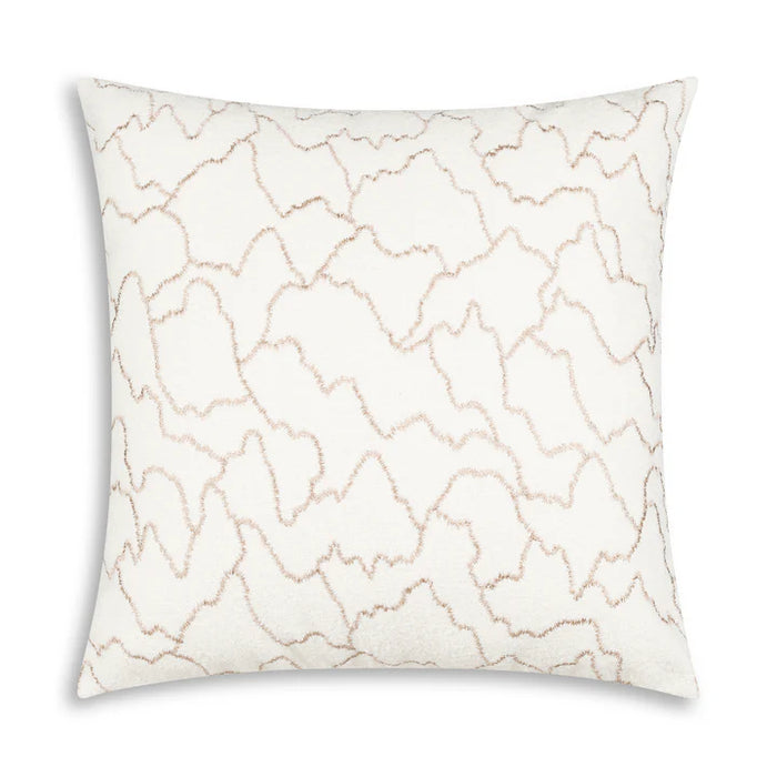 Cream Abstract Pillow