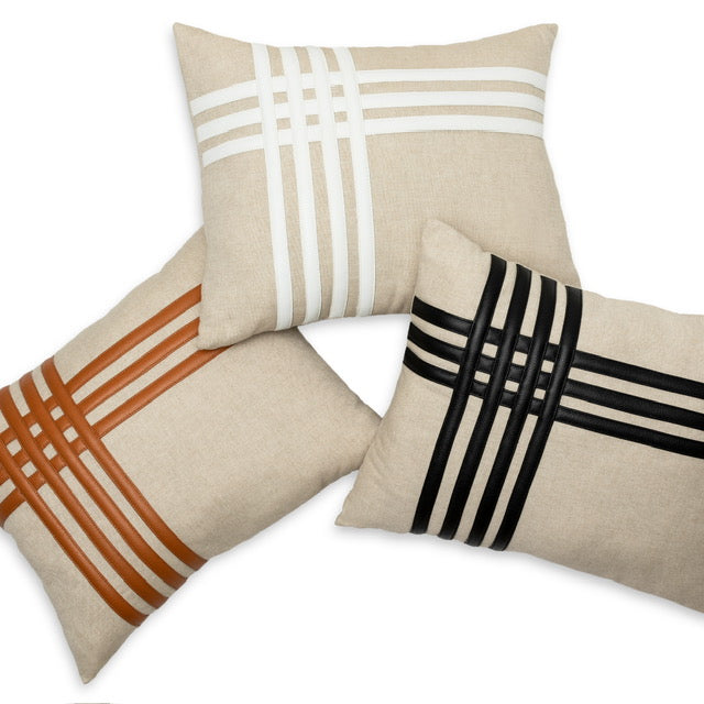 Koff Large Sand Grid Pillow