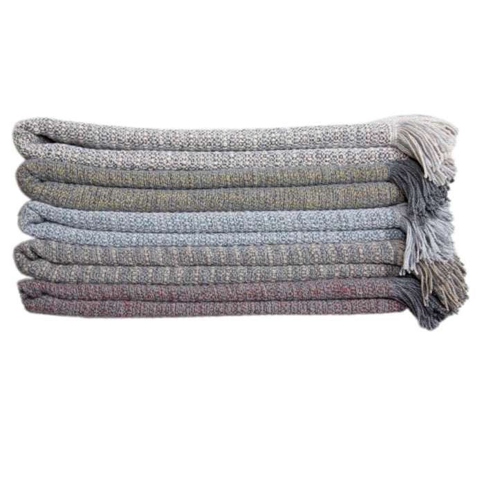 Basket Fossil Throw Blanket