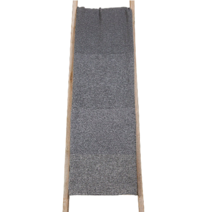Ombre Coal Throw Blanket