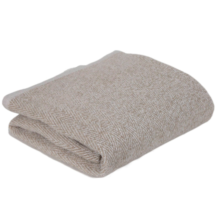 Plush Flax Throw Blanket