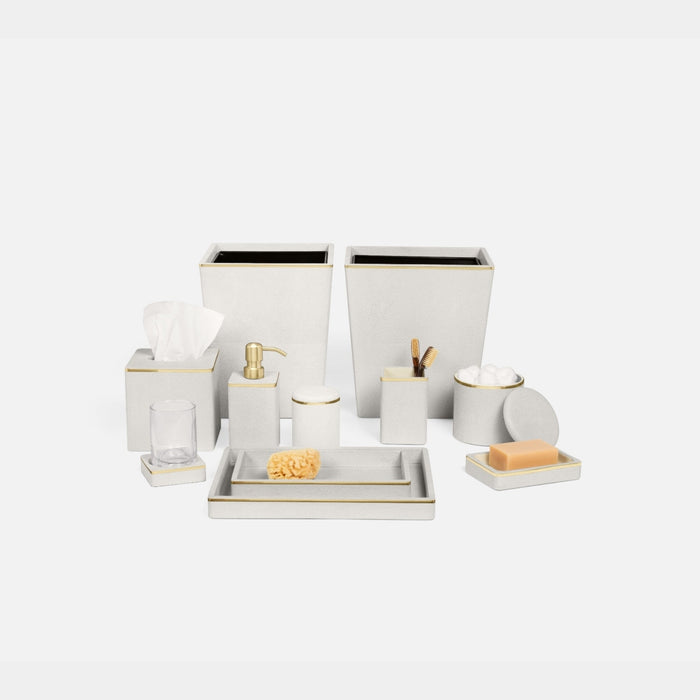 Bradford White/Gold Tissue Box