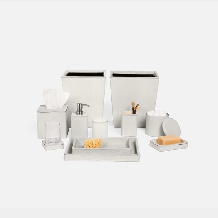 Bradford White/Silver Tissue Box