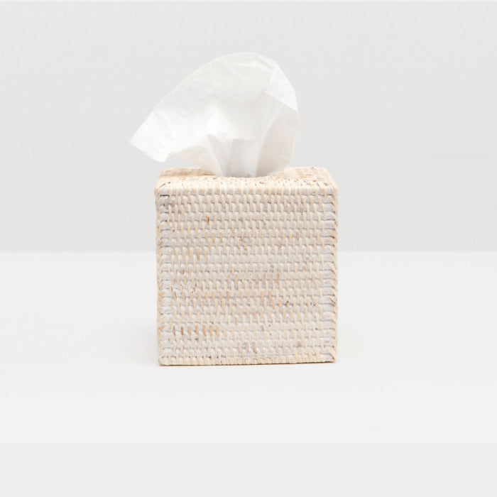 Dalton Whitewashed Tissue Box