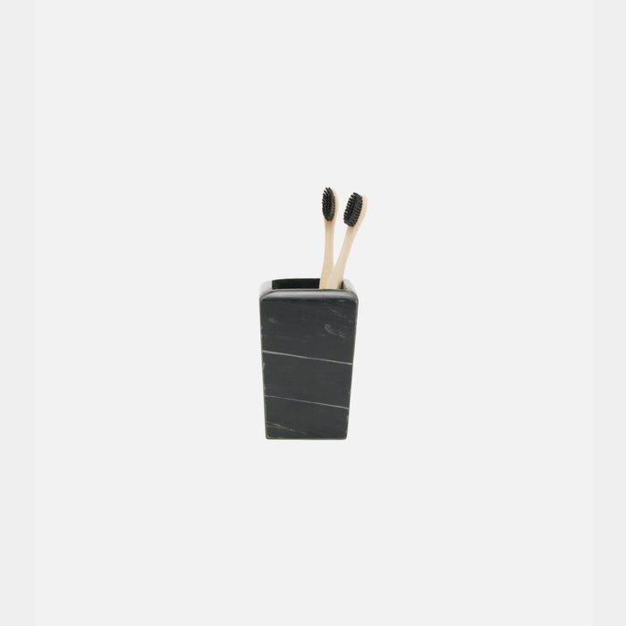 Kavala Black Brush Holder