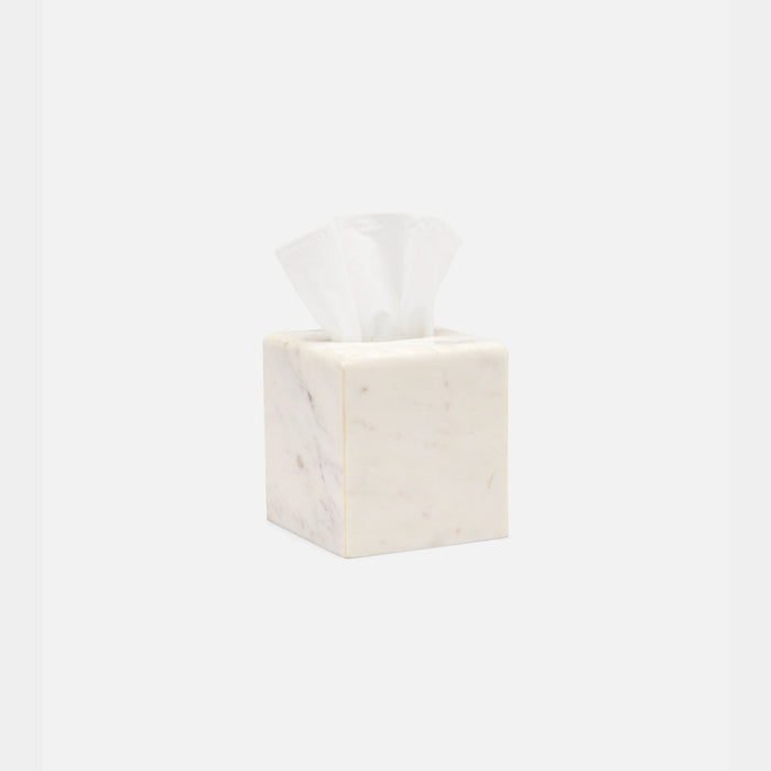 Kavala White Tissue Box