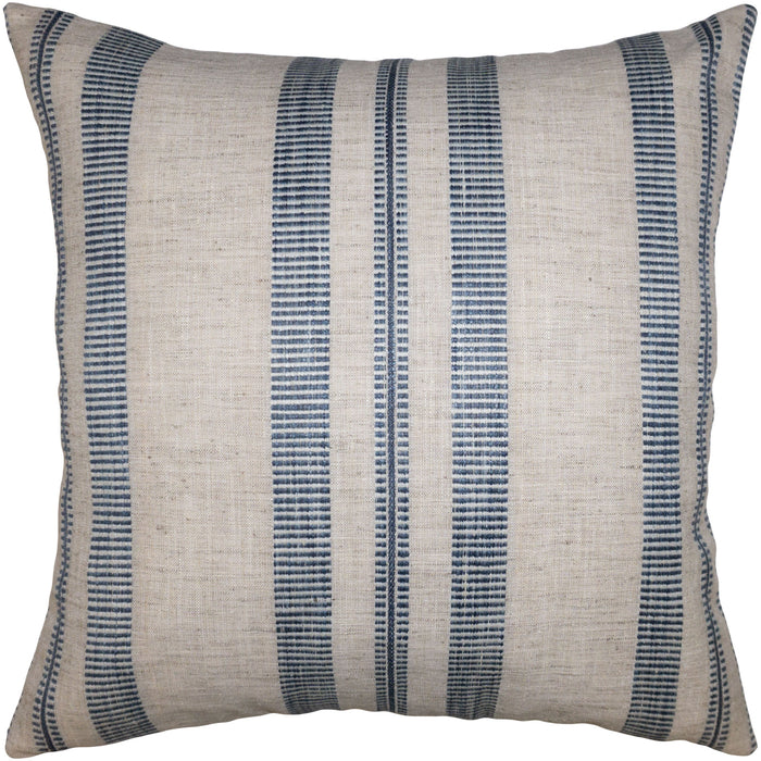 Side By Side Indigo Pillow